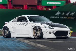 Nissan 350Z Rocket Bunny by Liberty Work on Vossen Wheels (VWS-3) 2017 года